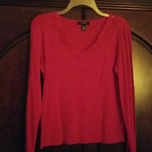 Top Red Chaps Size Med - Picture 2 of 3